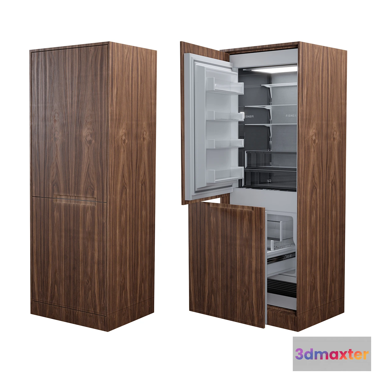 613123 - Fisher & Paykel Integrated Refrigerator Freezer