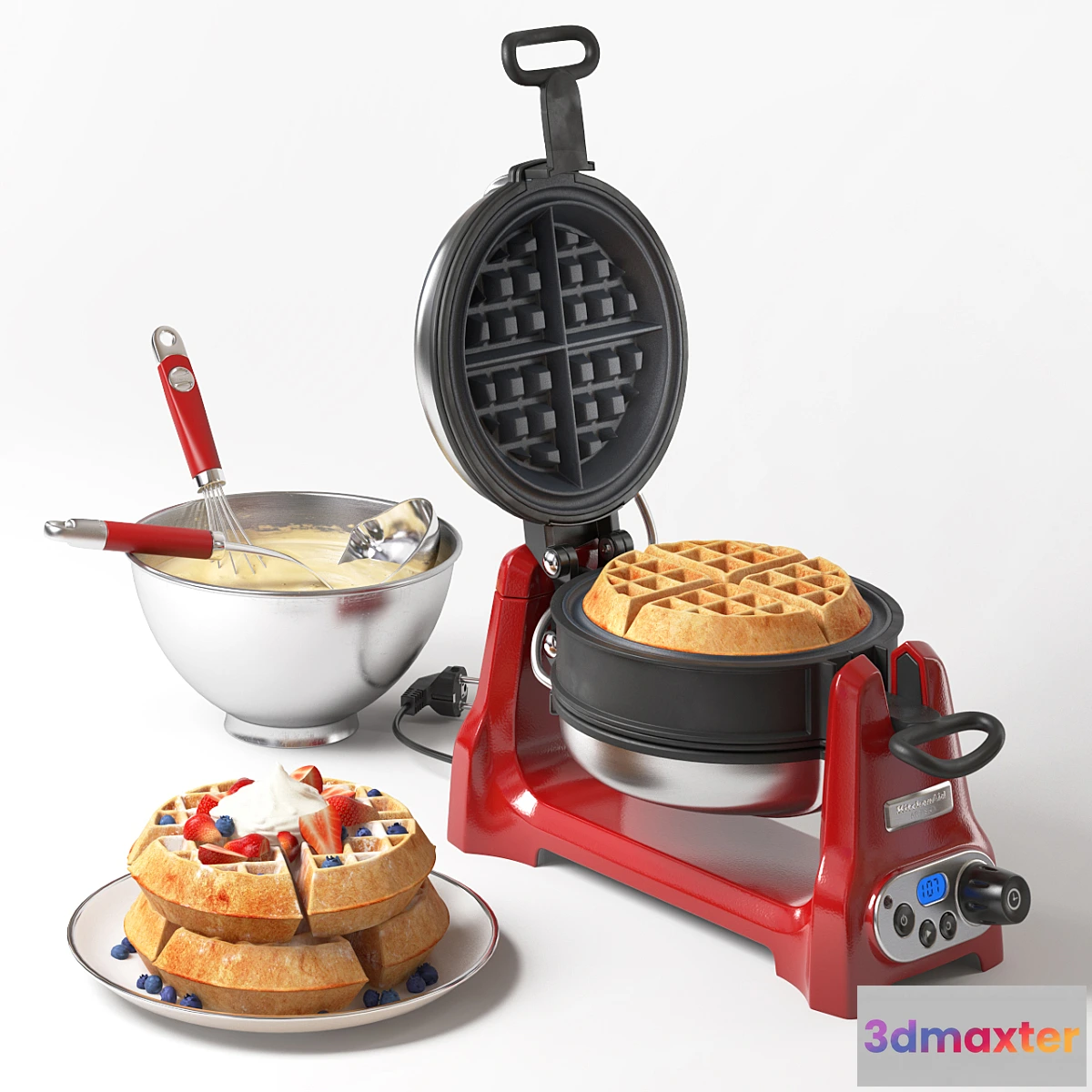 620979 - KitchеnAid Artisan waffle maker and cooking kit