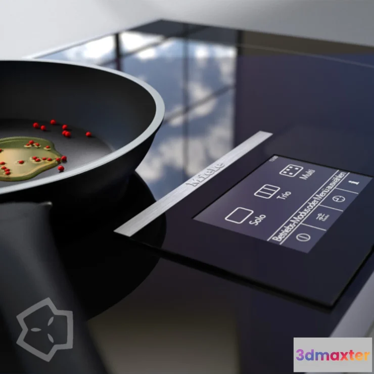 633137 - Hob KM6395 by Miele + TVS Cookware