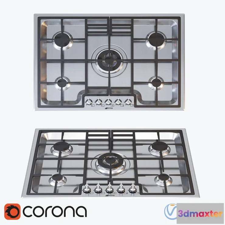 636003 - Gas hob Smeg PGF75-4