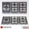 636007 - Gas hob Smeg PSF906-4