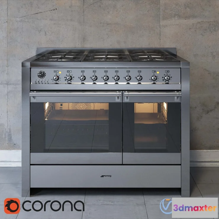 639317 - Cooking centers Smeg A2-8