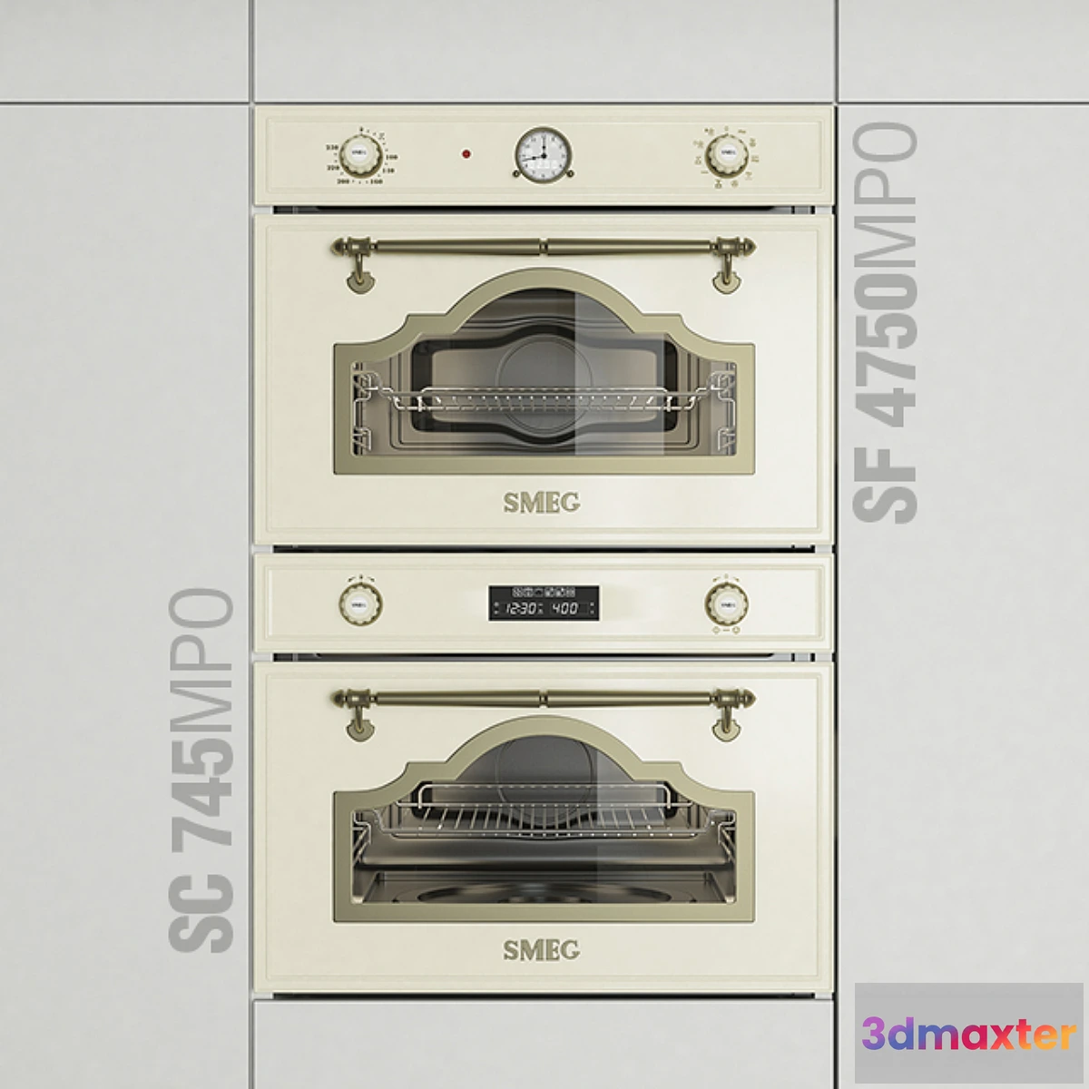 651505 - Smeg Cortina SF4750MPO - SC745MPO Microwave Oven