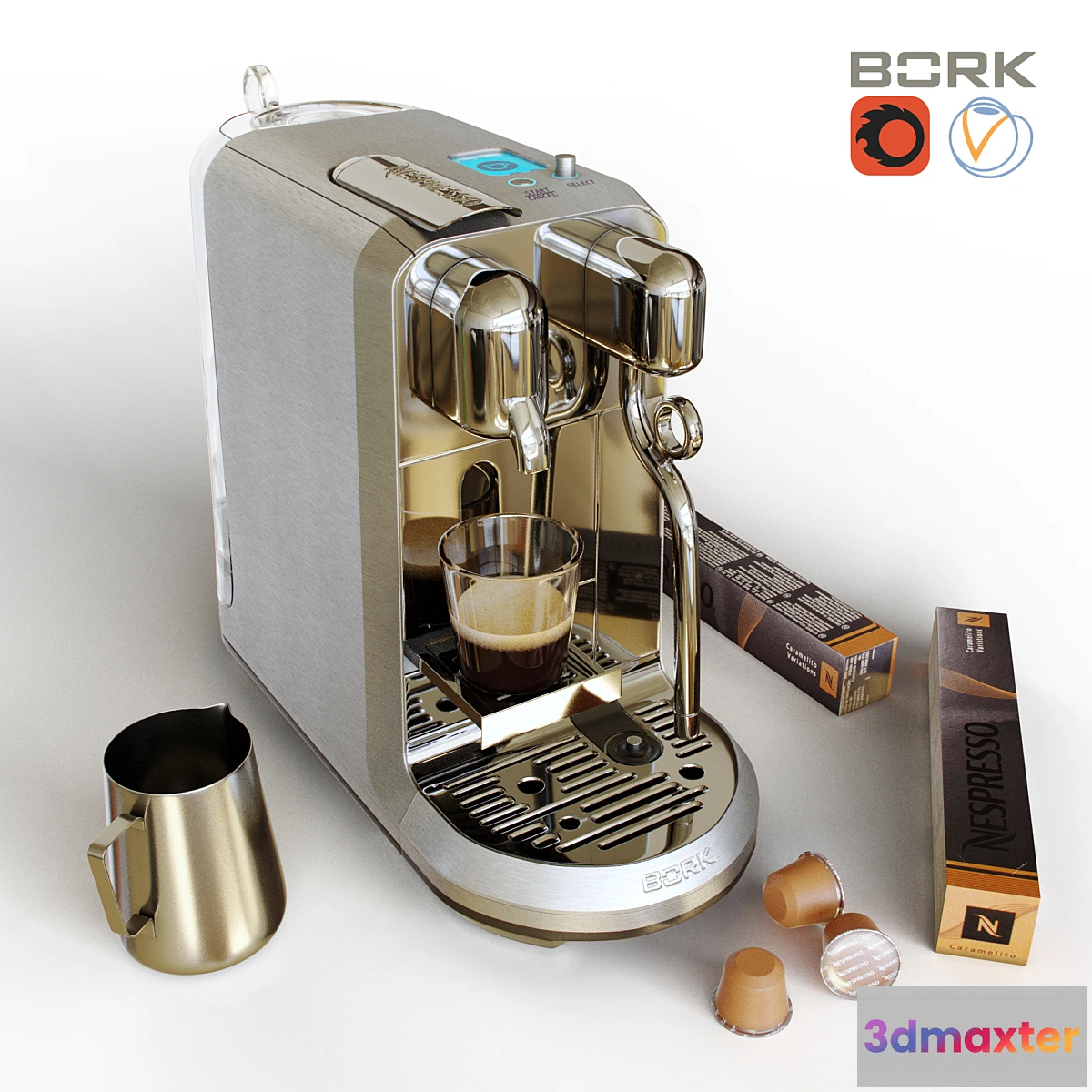 668383 - Capsule coffee BORK C830 Creatista Plus