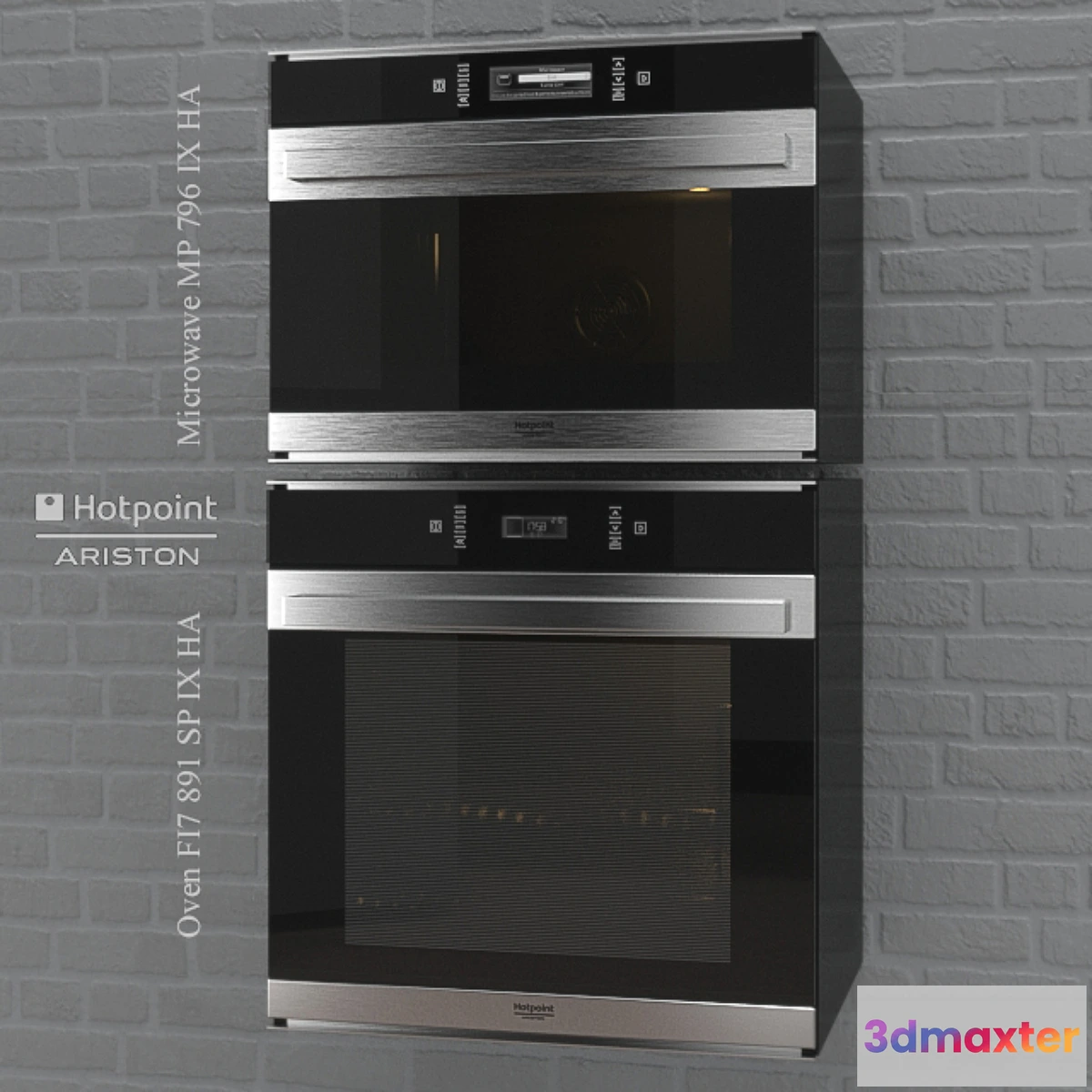 668583 - Oven FI7 891 - Microwave MP 796 by HotPoint