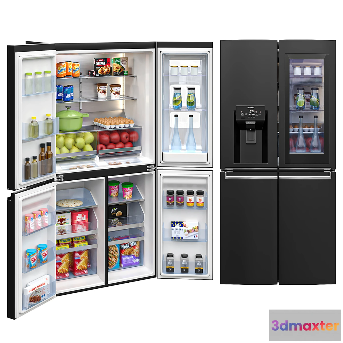 685078 - LG Refrigerators GF-D706MBL