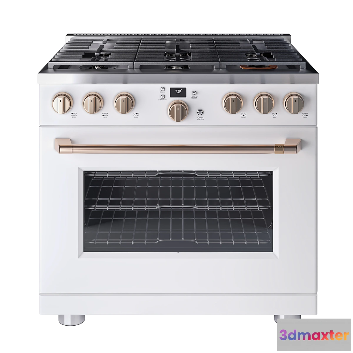 685084 - Cafe 36 Smart All-Gas Commercial-Style Range with 6 Burners