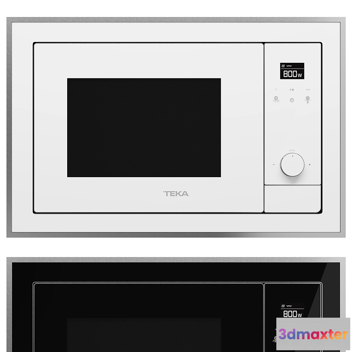 711814 - Microwave oven TEKA - ML 820 BIS BLACK-SS-WHITE-SS