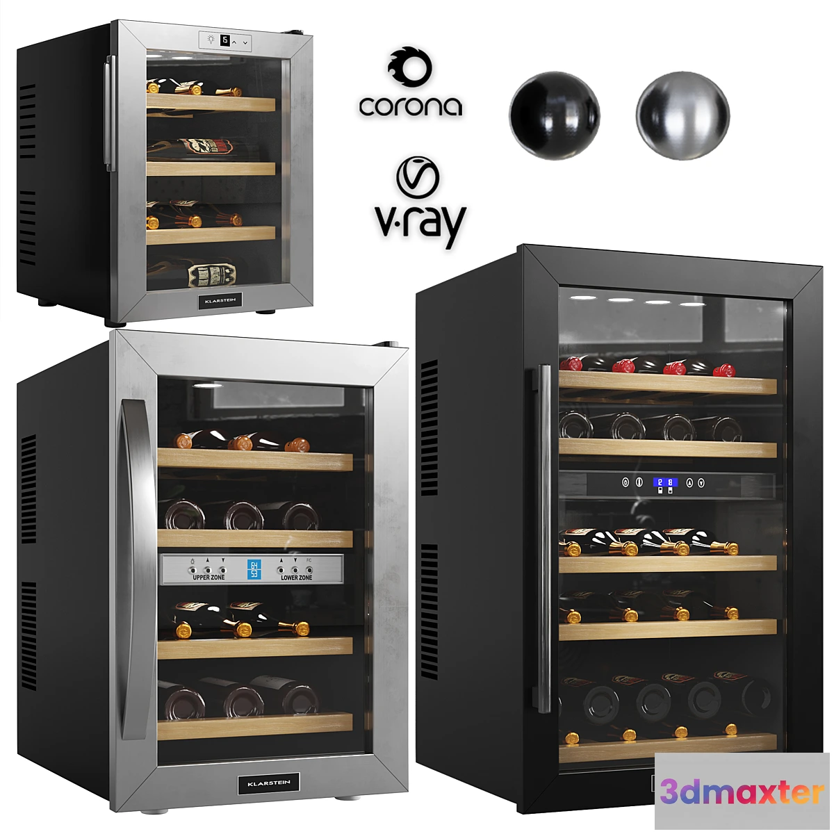 711820 - klarstein wine coolers