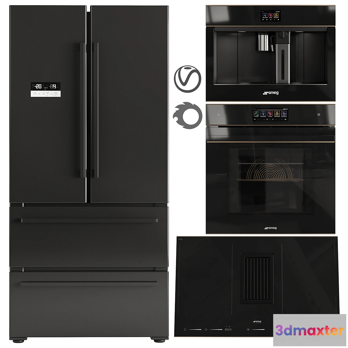 711864 - smeg appliances set02