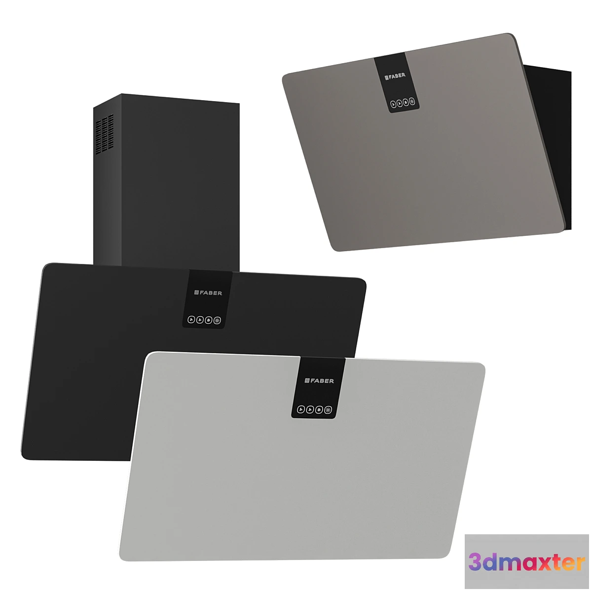 774123 - SOFT EDGE FABER  Wall hood - No.3