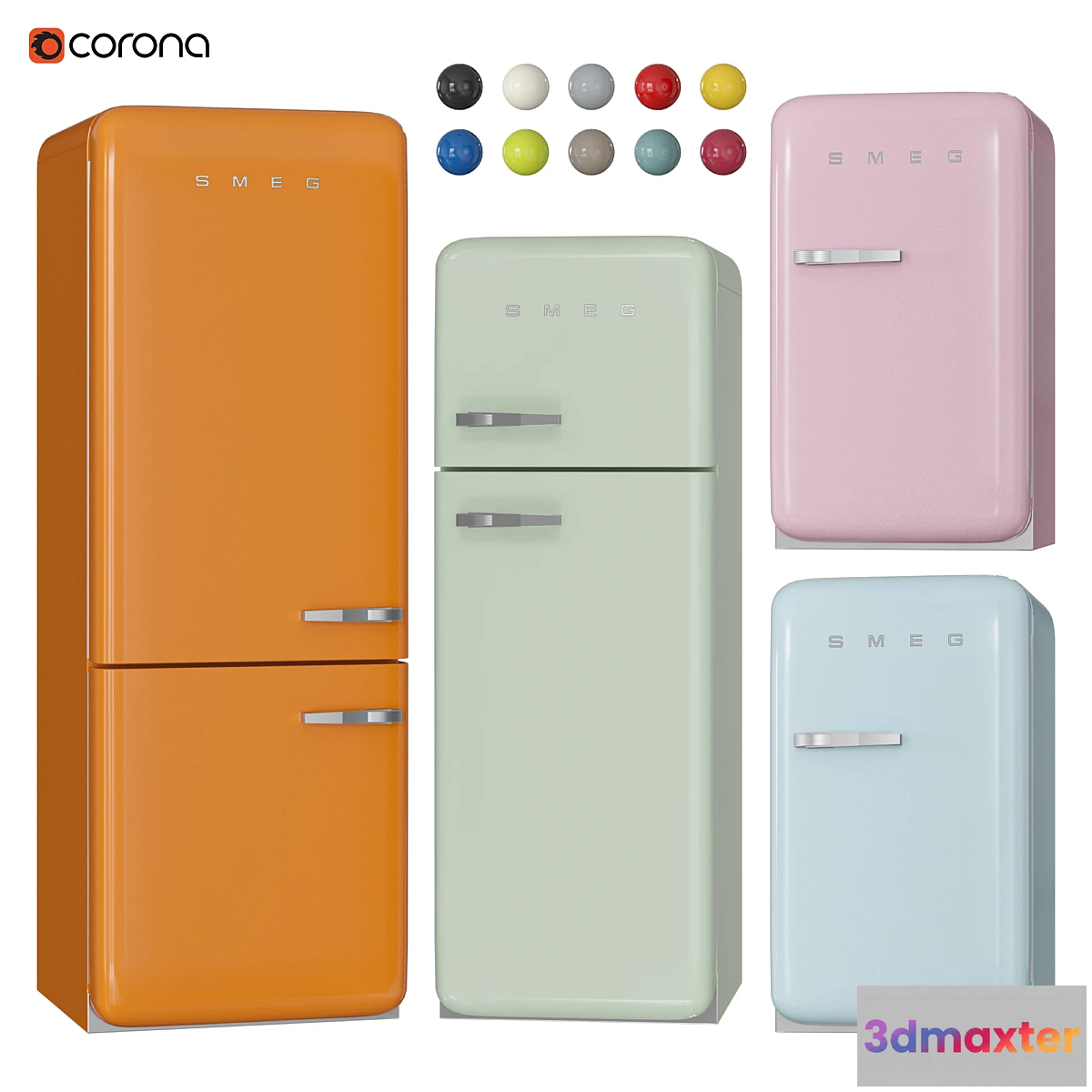 774143 - Smeg FAB  Refrigerator