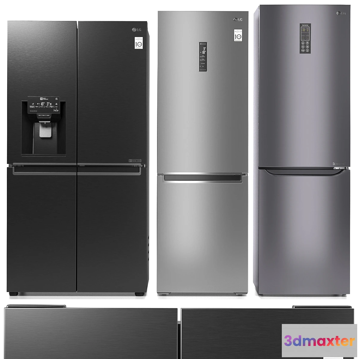 774199 - Refrigerator set LG 4