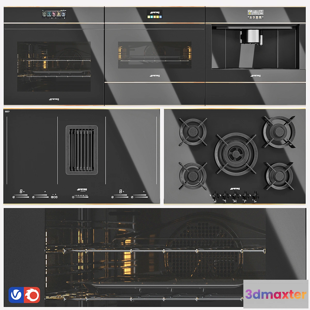 774221 - SMEG-Dolce Stil Novo Kitchen Appliance