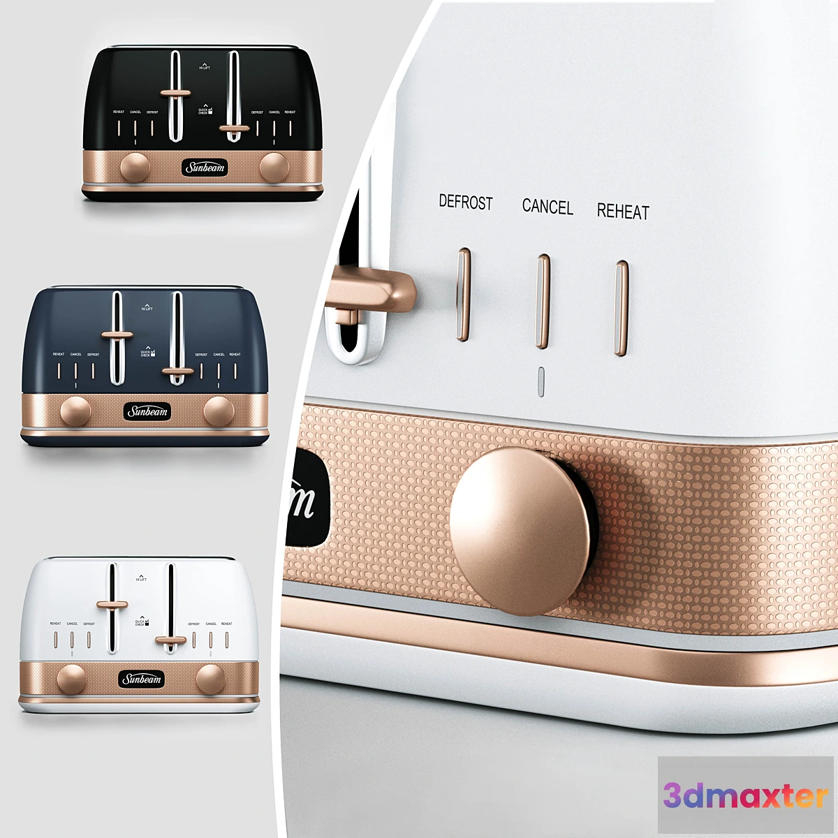 774331 - sunbeam classic bronze toaster - No.3