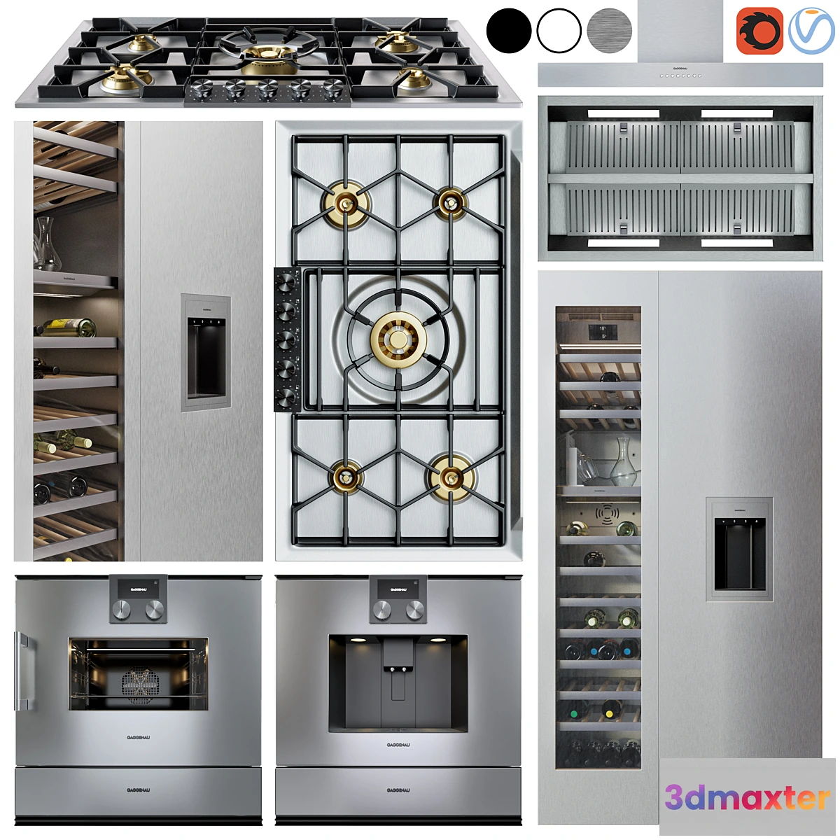 774341 - gaggenau appliance collection