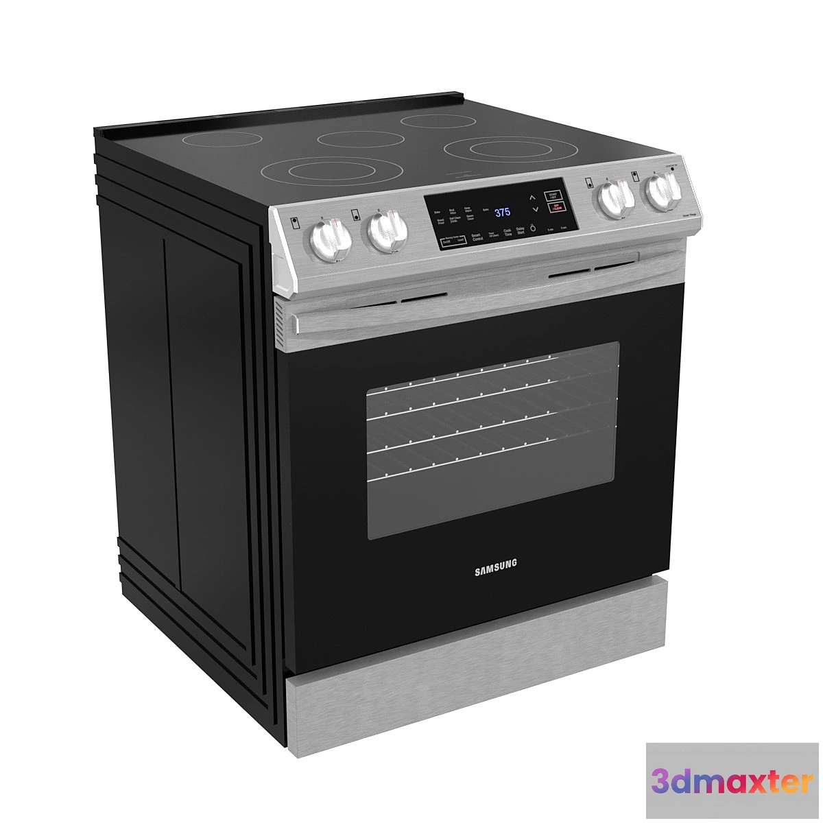 774395 - Samsung 6.3 cu. ft. Electric Range with Slide-in Design in Stainless Steel - No.2