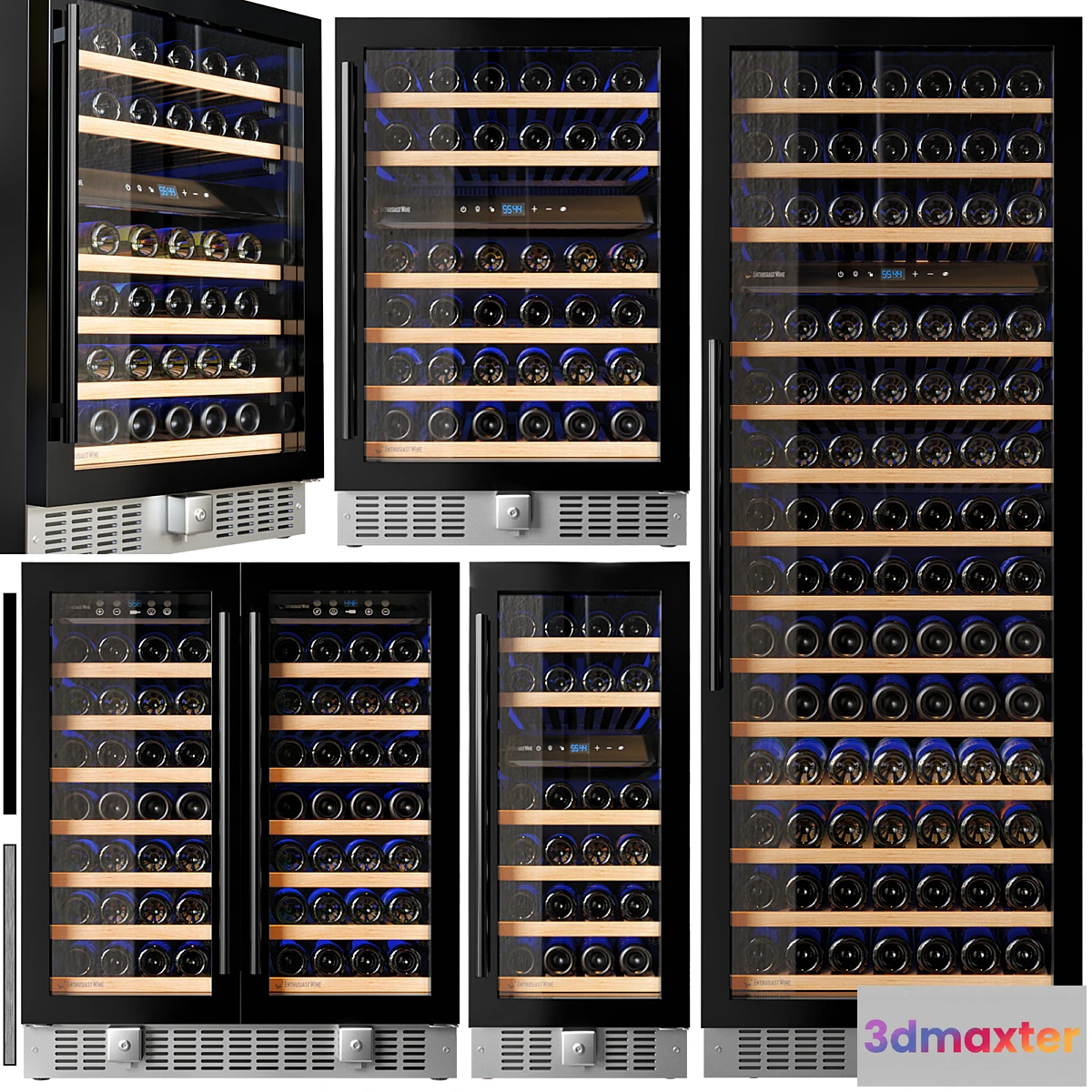 774401 - Wine Enthusiast N’FINITY fridge set