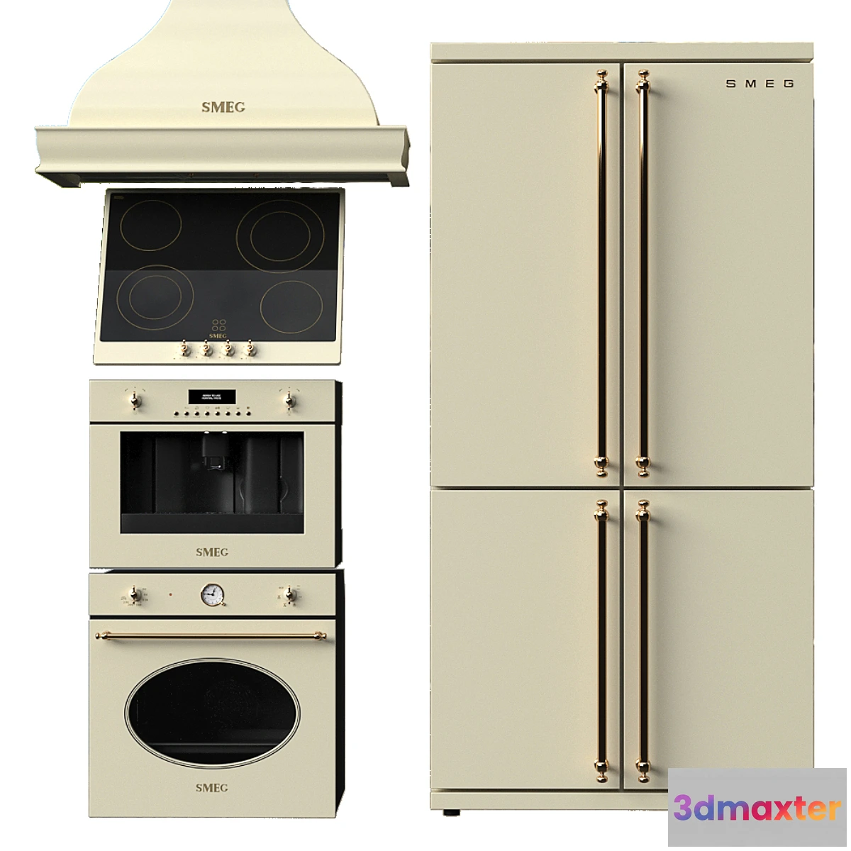774541 - Smeg Coloniale Kitchen Appliances Collection