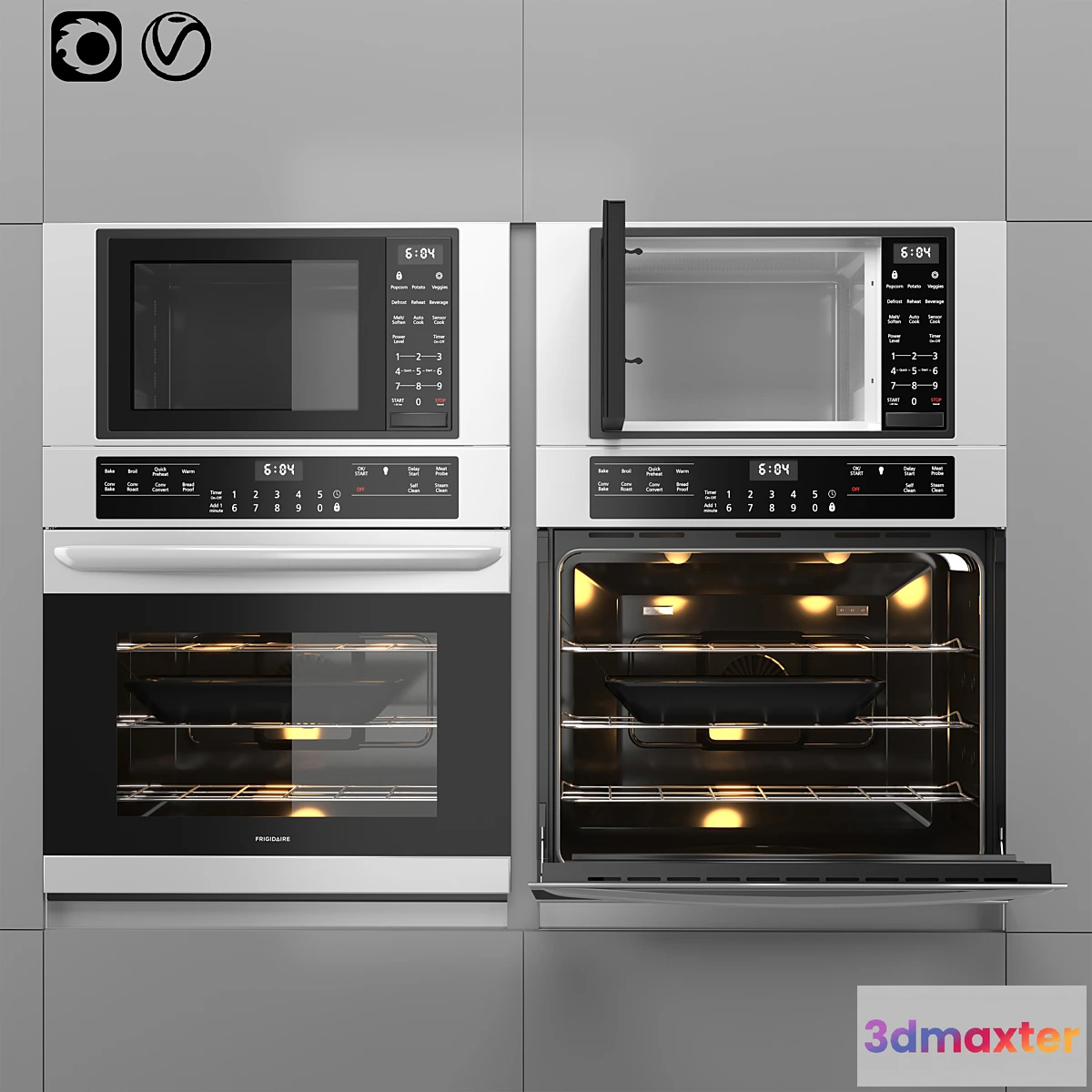 787082 - Frigidaire Aappliance Microwave And Oven