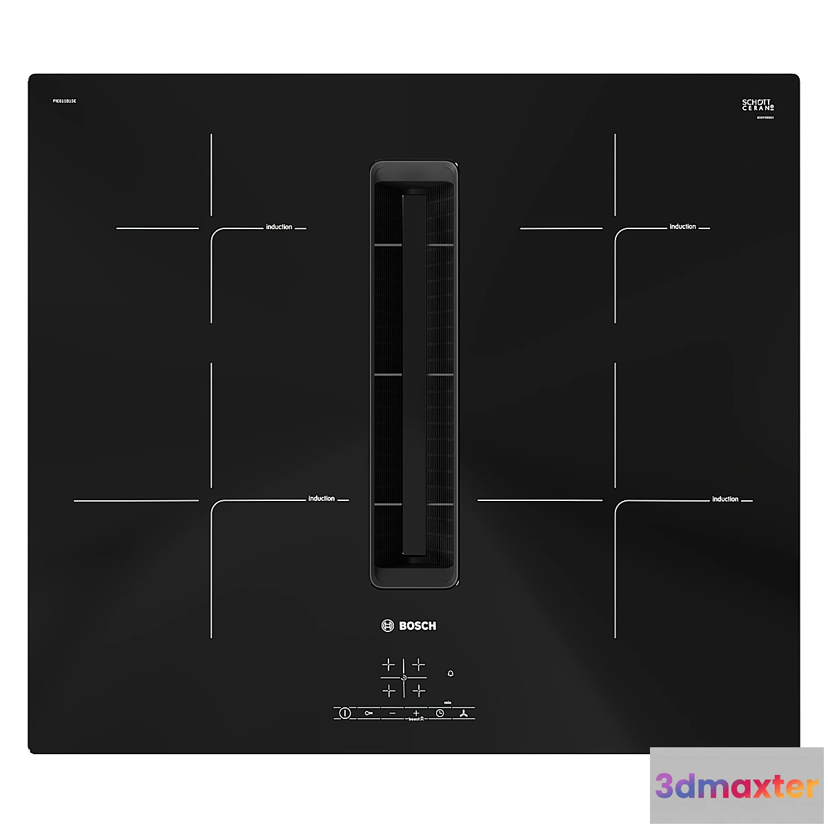 787114 - Hob with Bosch extractor hood