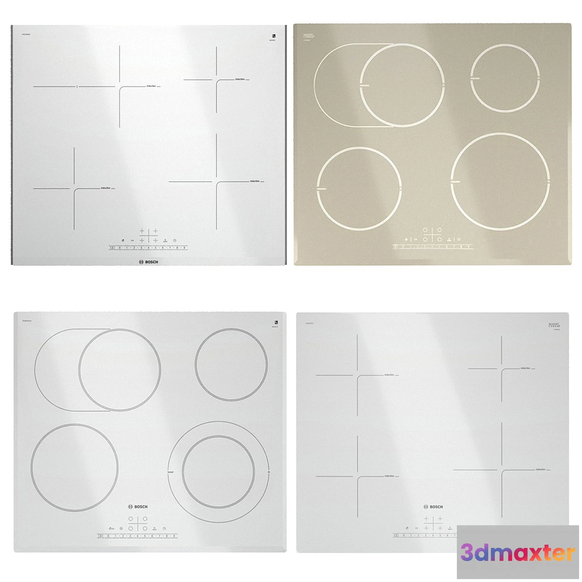 787120 - Set of light Bosch hobs - No.3