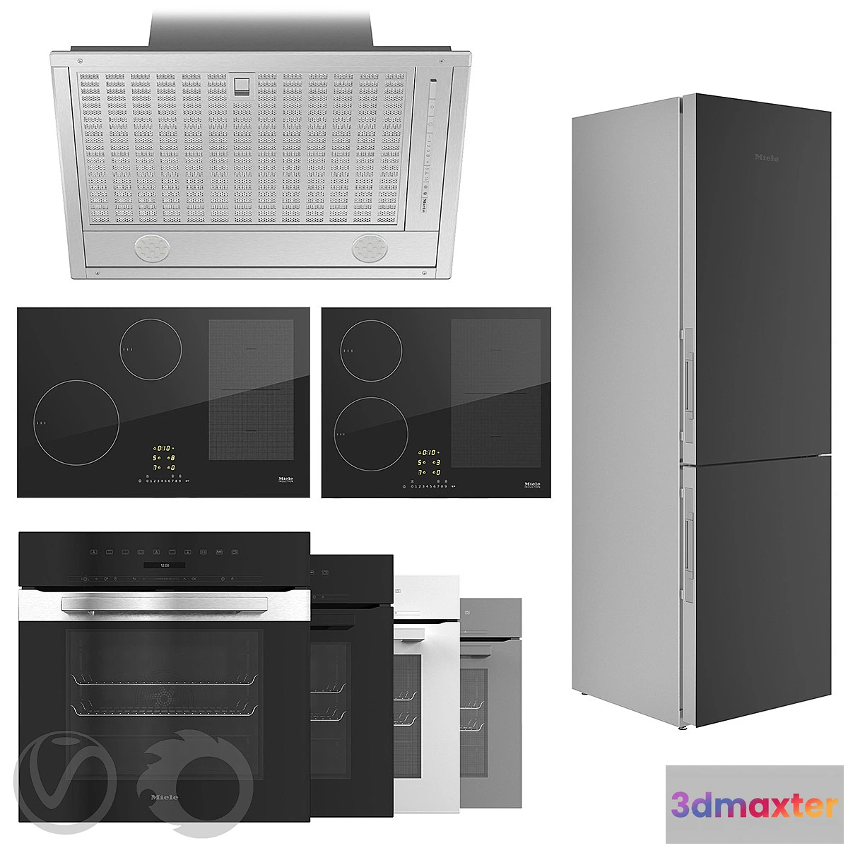 787156 - MIELE Set of household appliances 01