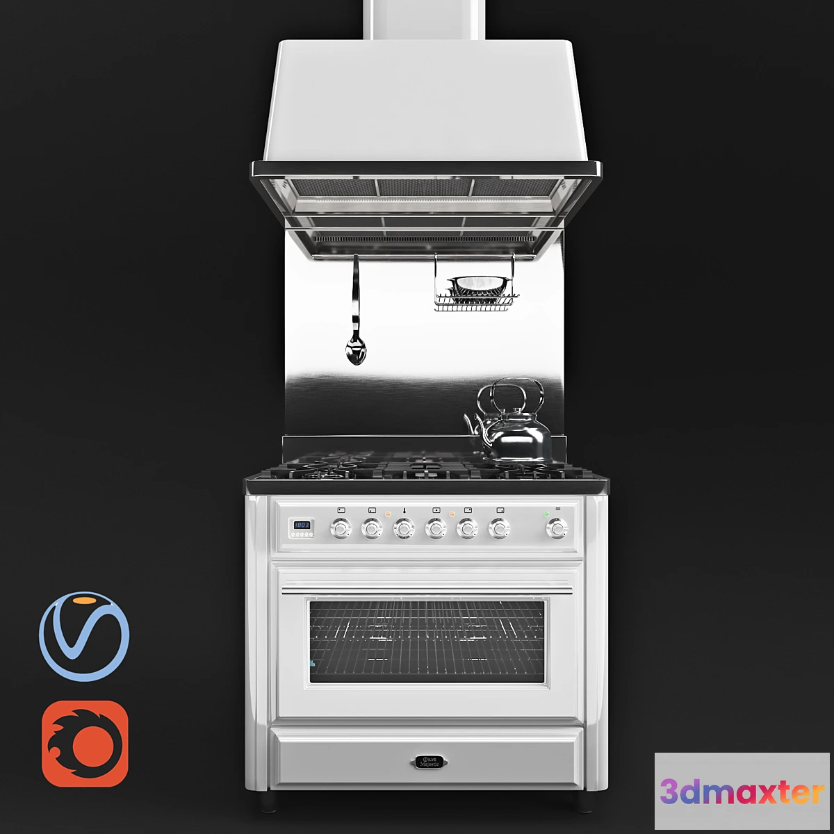 815804 - Kitchen unit Ilve Majestic MT-90 - No.3