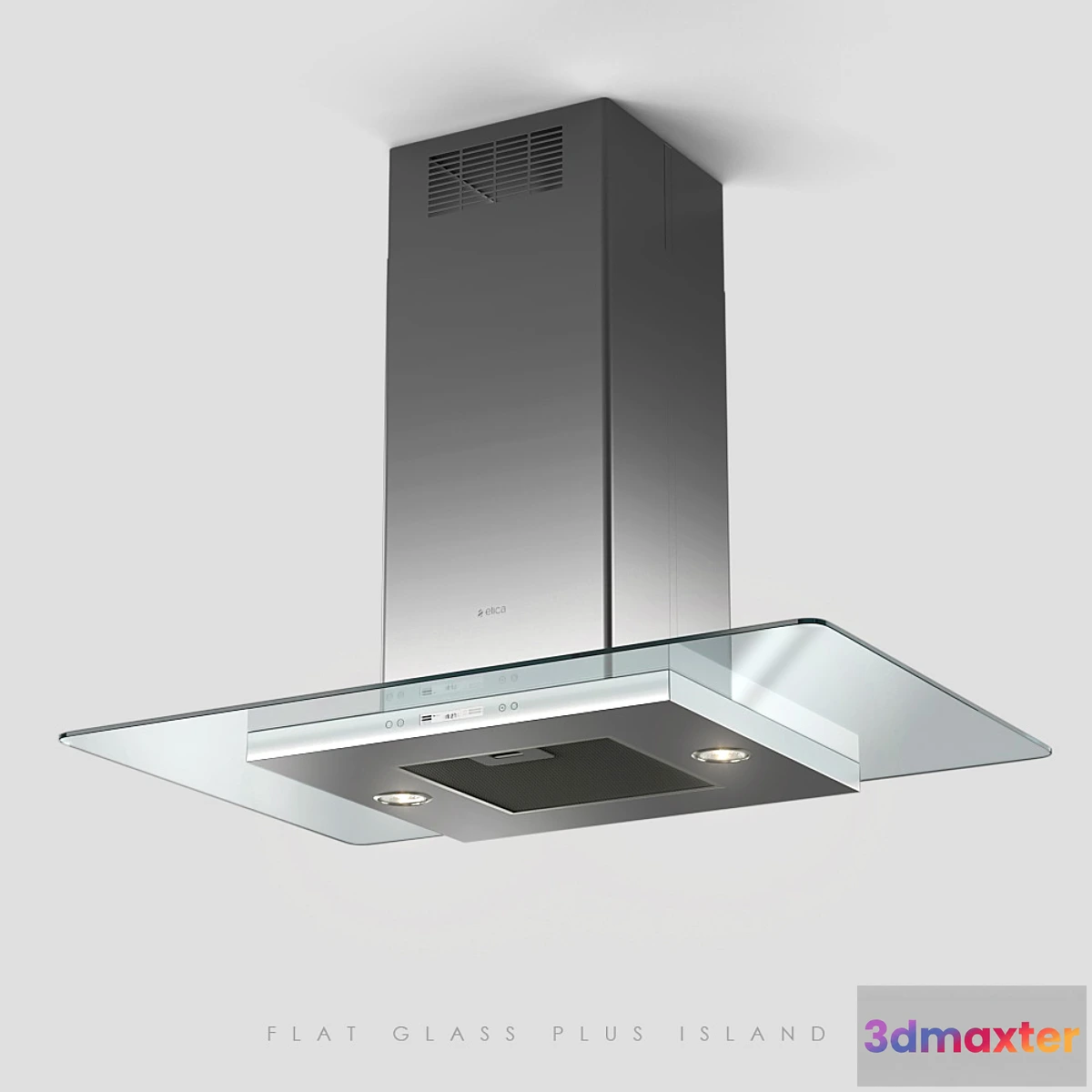 843247 - Elica flat glass plus island - No.3