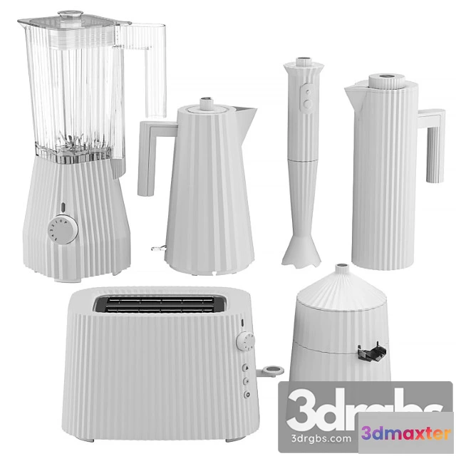 977788 - Alessa Plisse Kitchen Appliances Set 1