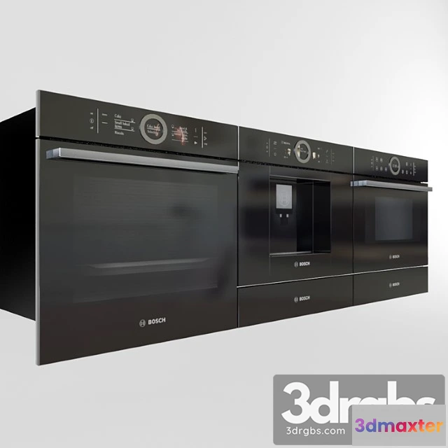 977862 - Bosch built in oven Coffee Microwave 2