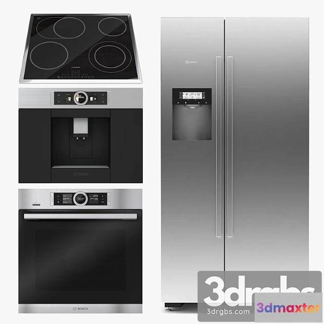 977874 - Bosch fridge cooktop oven cooktop coffee machine 2