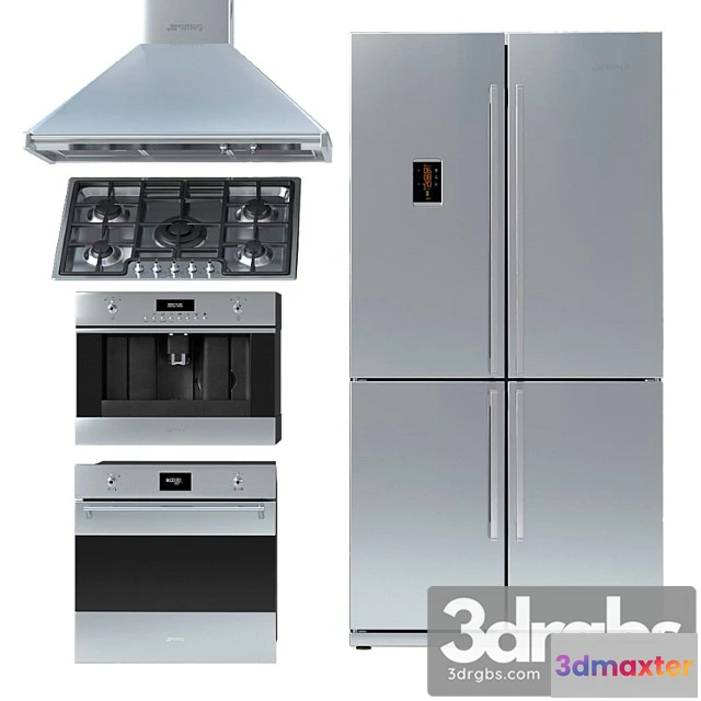978008 - Collection of kitchen appliances smeg 2
