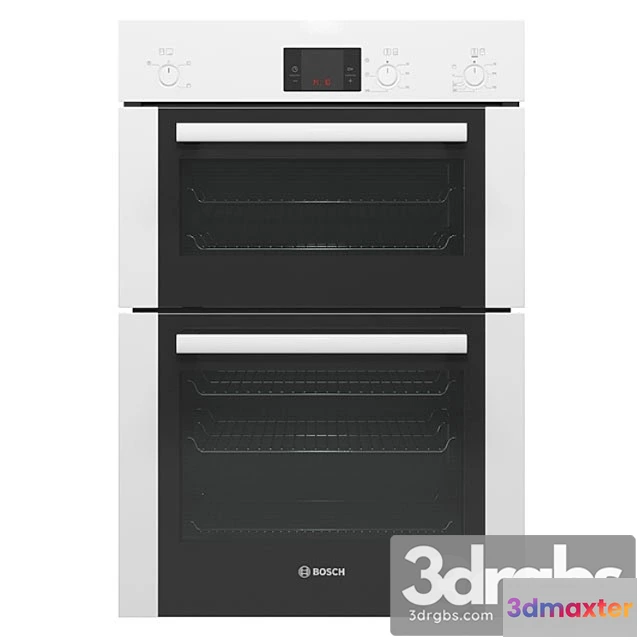 978054 - Double White Oven Bosch Series6 Nbt13b221b