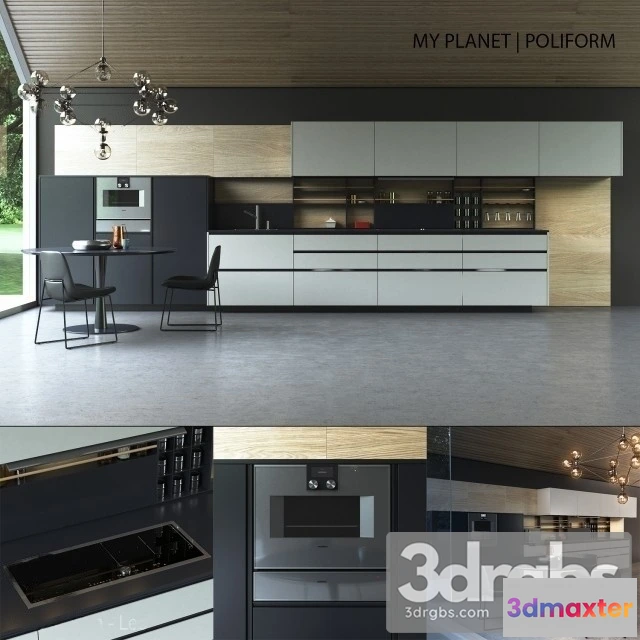 978686 - Poliform Kitchen Set