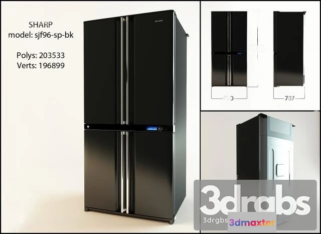 978826 - Sharp SJF96 SP BK