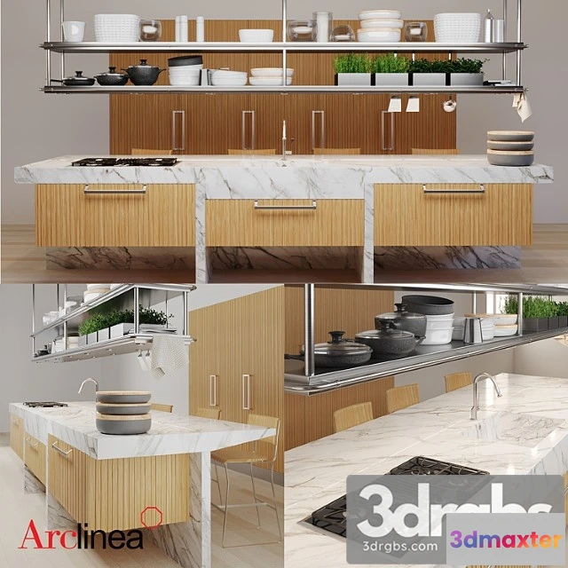 1043342 - Arclinea lignum et lapis
