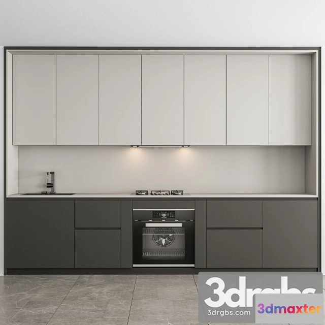 1043682 - Kitchen modern - white and gray cabinets 74