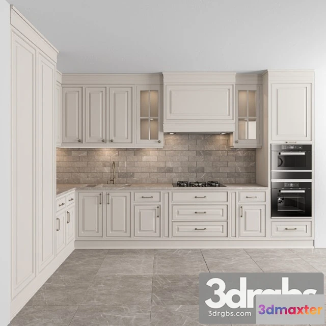 1043794 - Kitchen neo classic cream - set 33