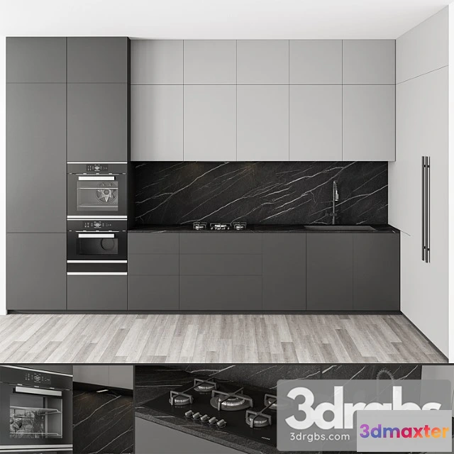 1043966 - Modern kitchen black and white 100