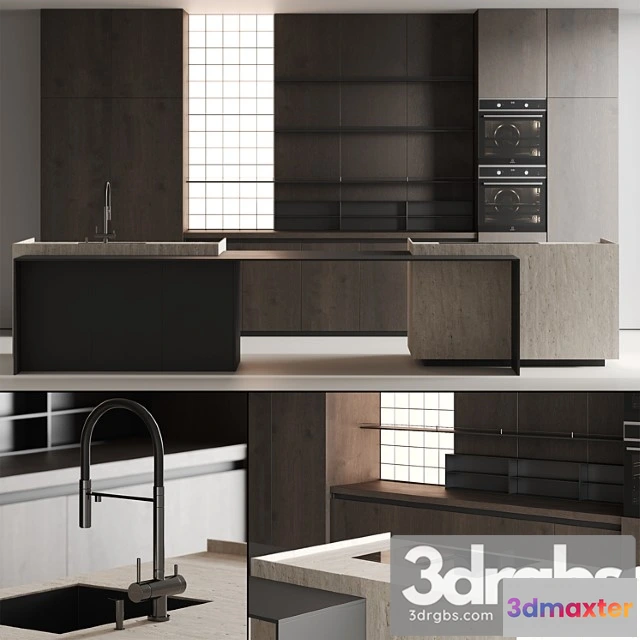 1043974 - Modern kitchen with island 13