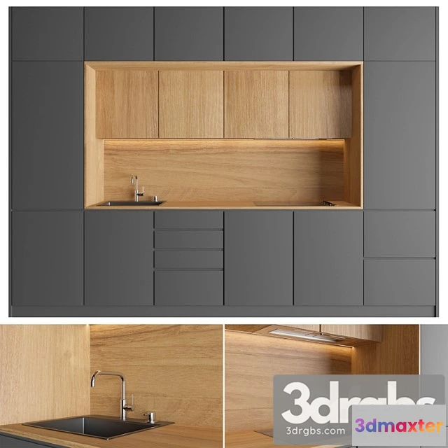 1043980 - Modern wooden kitchen