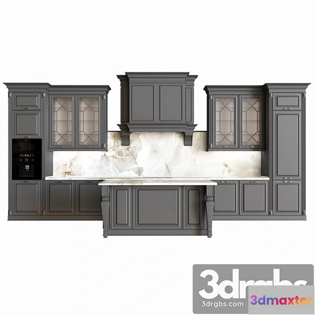1043984 - Neoclassical kitchen 04