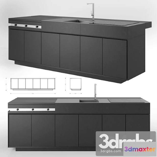 1044014 - Tikal kitchen 3 modules talenti