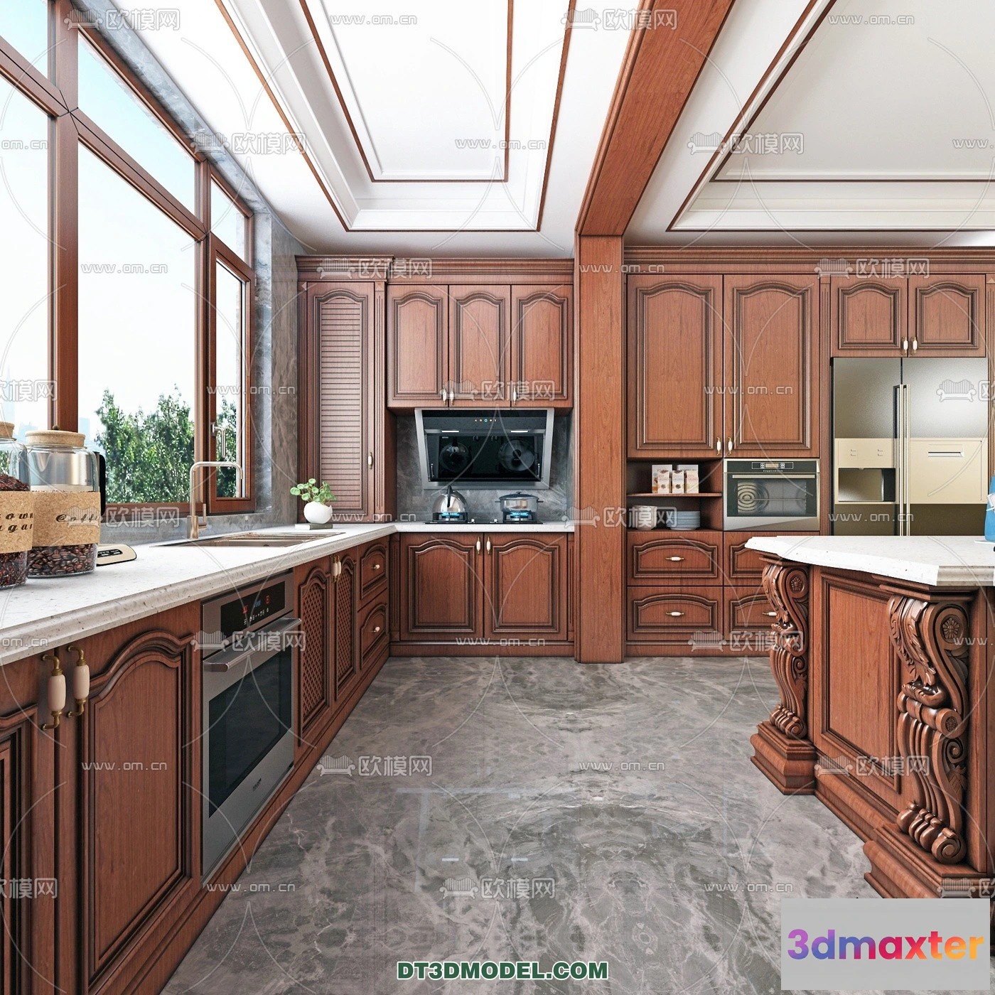 1359281 - Kitchen for Home - Interior 3D Models - 010 3D Max