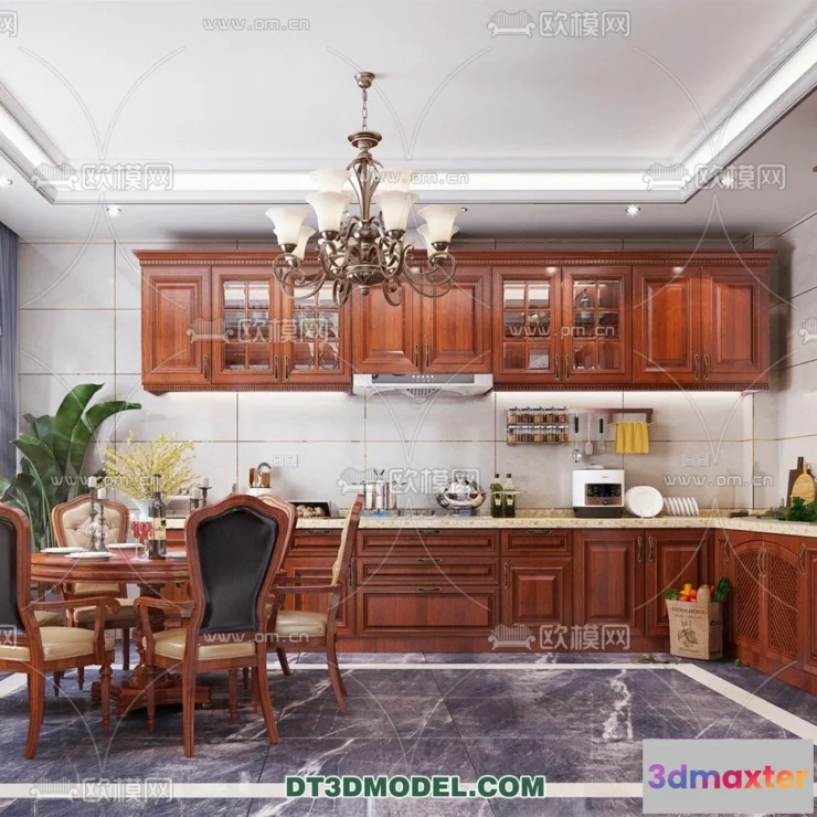 1359504 - Kitchen for Home - Interior 3D Models - 013 3D Max