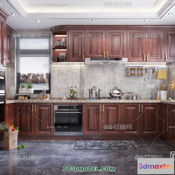 1359855 - Kitchen for Home - Interior 3D Models - 018 3D Max