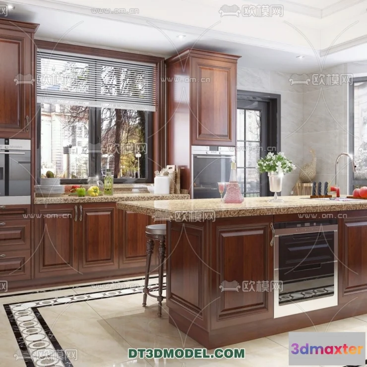 1360661 - Kitchen for Home - Interior 3D Models - 030 3D Max