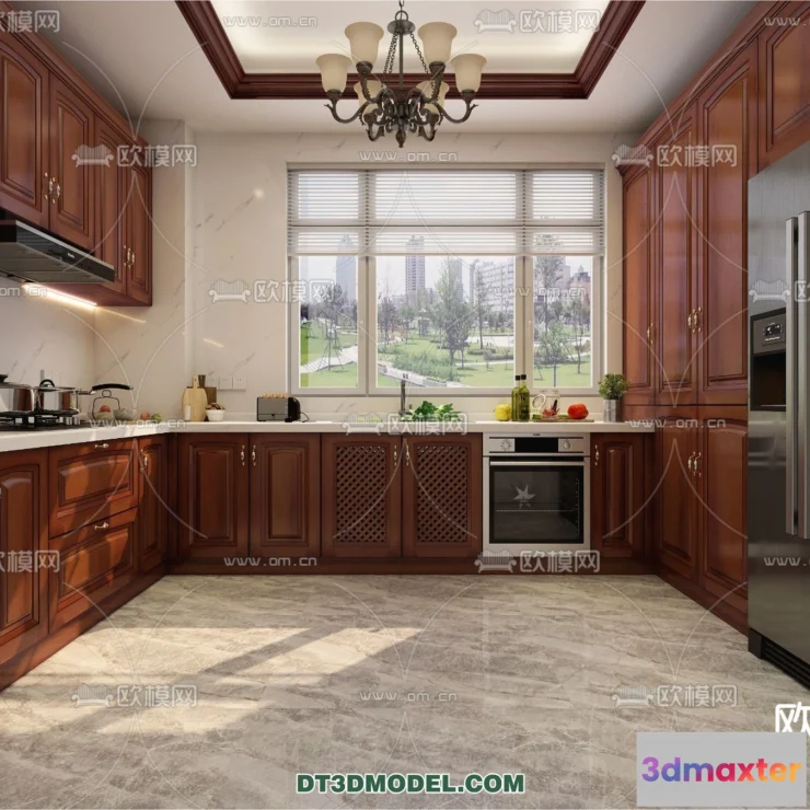 1361899 - Kitchen for Home - Interior 3D Models - 048 3D Max