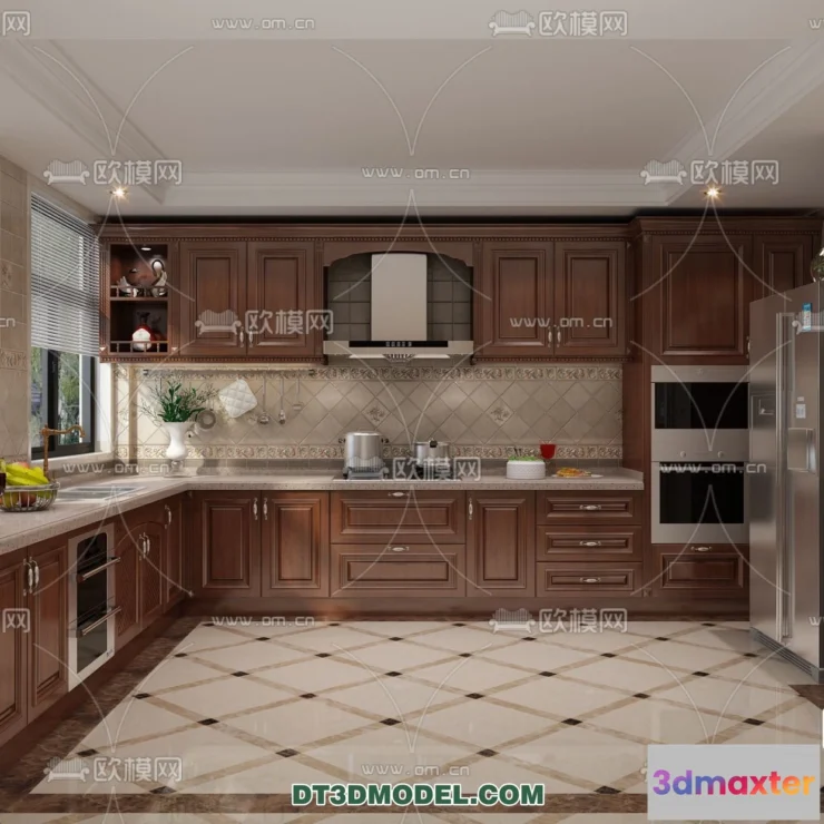 1362150 - Kitchen for Home - Interior 3D Models - 052 3D Max